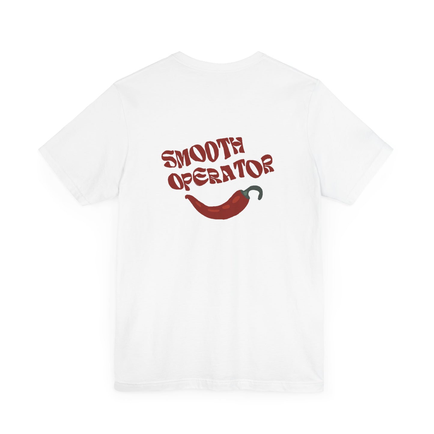 smooth operator red tee