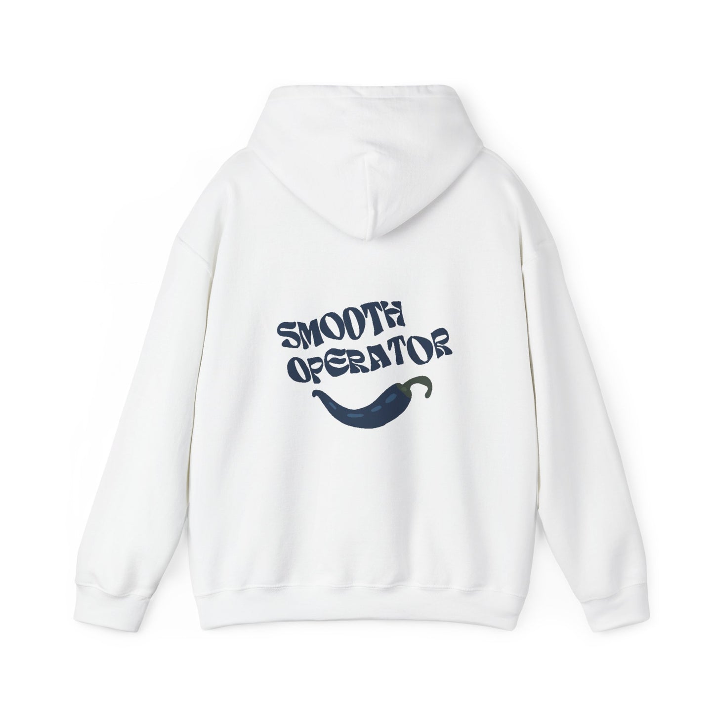 "Smooth operator" blue Hooded Sweatshirt