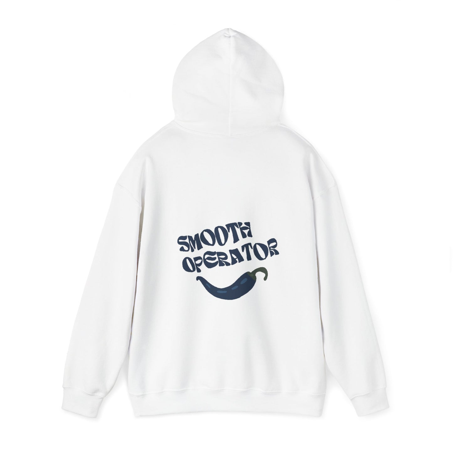 "Smooth operator" blue Hooded Sweatshirt